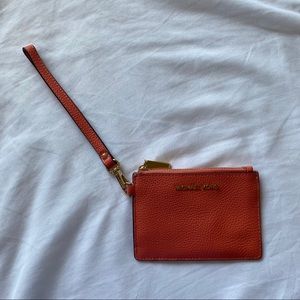 Michael Kors Coral Wallet Wristlet